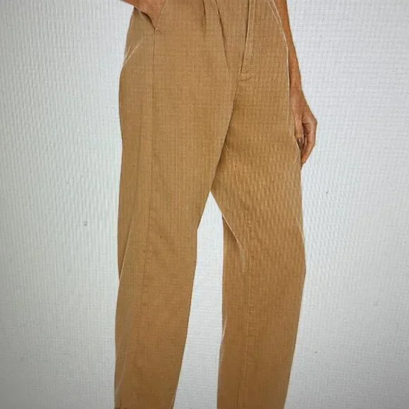 Pistola Khaki pleated trousers, Size 33, NWT - Picture 2 of 8